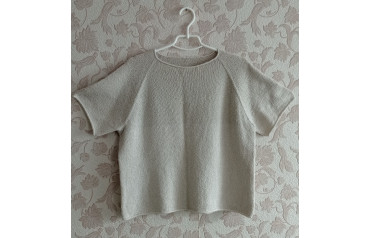 Футболка із пряжі Шовк 100% буретний 2/7  Filati Buratti   і Меринос Ірен екстра файн Ярна Італія