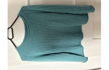 Светр із пряжі Кашемір 100% корсхеїр 4500 Лоро Піана