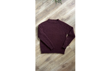 Простий реглан зверху. АЛЬПАКА РЕАЛЕ 175.