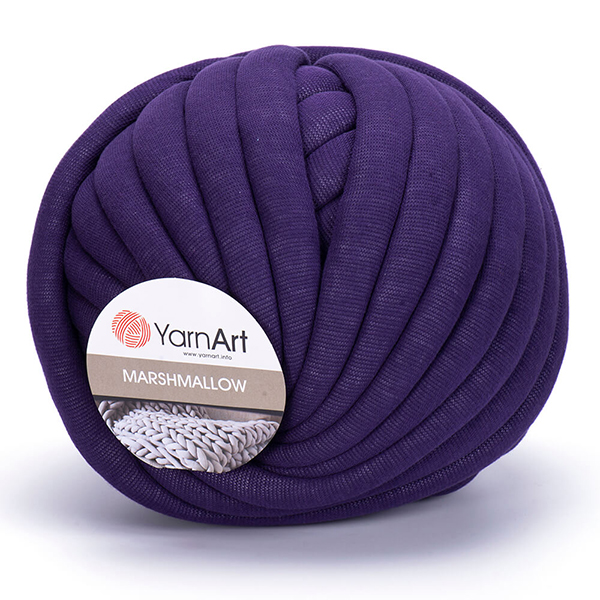 Маршмеллоу 914 баклажан YarnArt (ЯрнАрт)