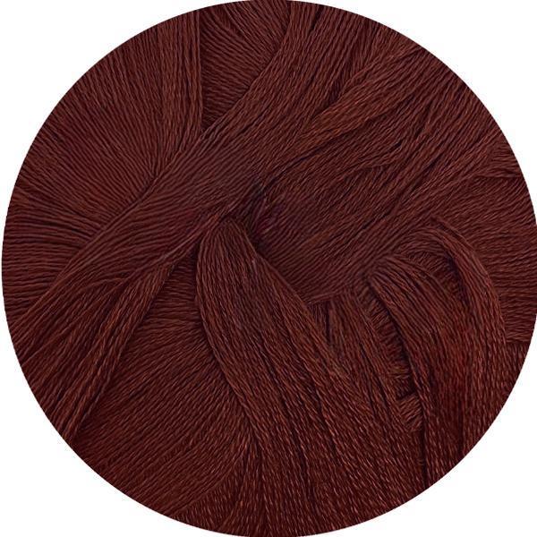 Мерино 50 22005 коричневий з червоним Ярна Італія