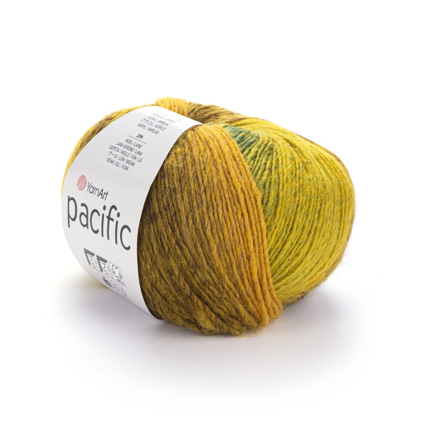 Пацифік 305 жовто-зелений YarnArt (ЯрнАр...