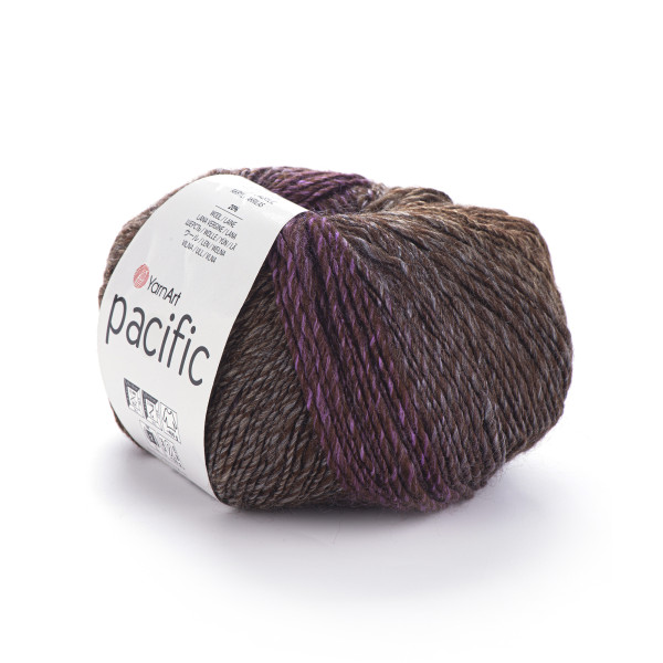 Пацифік 307 фіолет-коричневий YarnArt (Я...