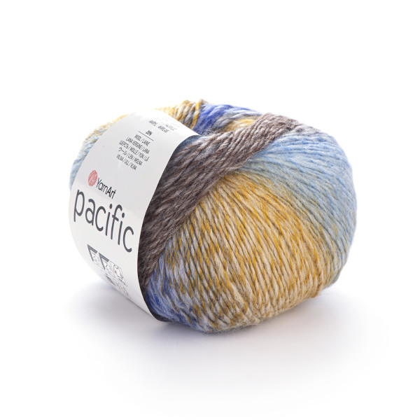 Пацифік 309 блакитно-бежевий YarnArt (Яр...