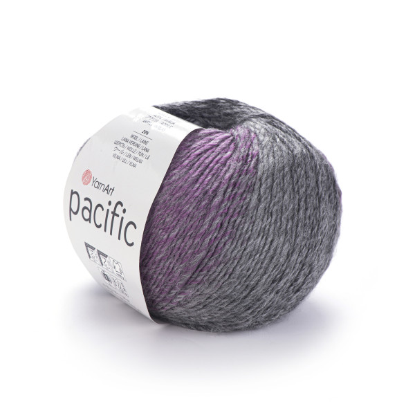 Пацифік 303 роз-серый YarnArt (ЯрнАрт)