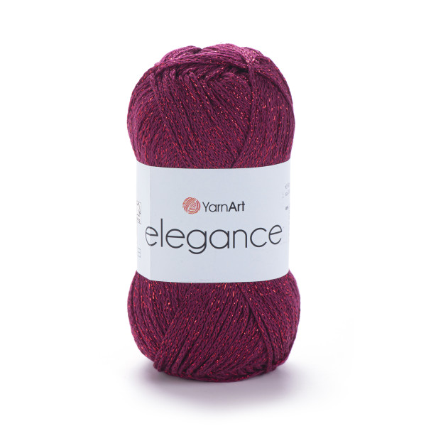 Елеганс 123 бордо YarnArt (ЯрнАрт)