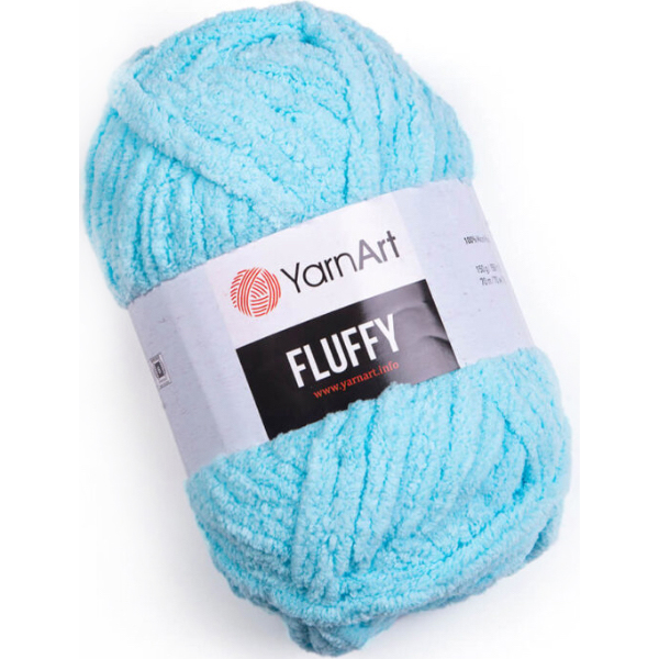 Флаффі 718 бірюза YarnArt (ЯрнАрт)