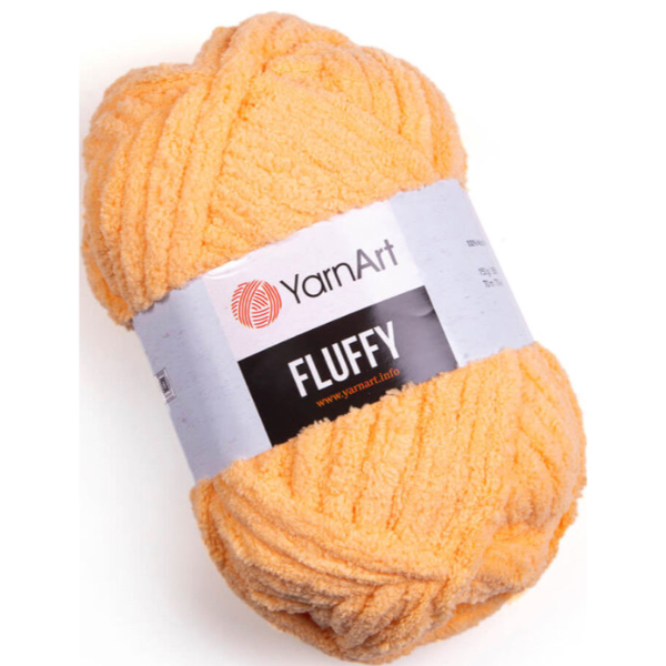 Флаффі 720 гірчиця YarnArt (ЯрнАрт)