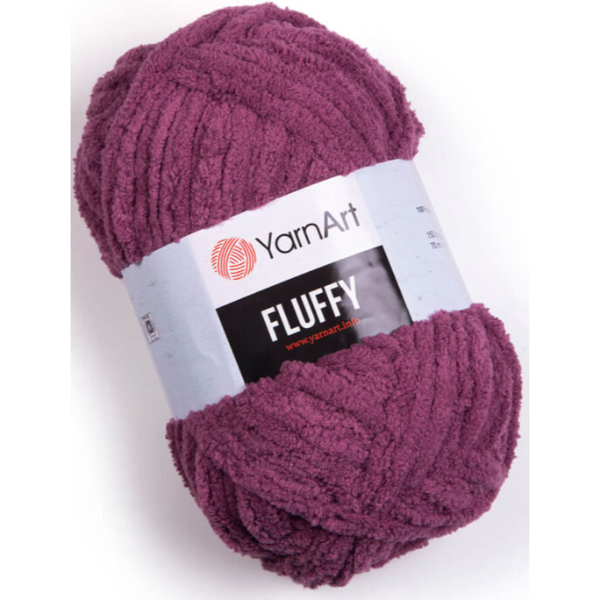 Флаффі 724 бузок темний YarnArt (ЯрнАрт)