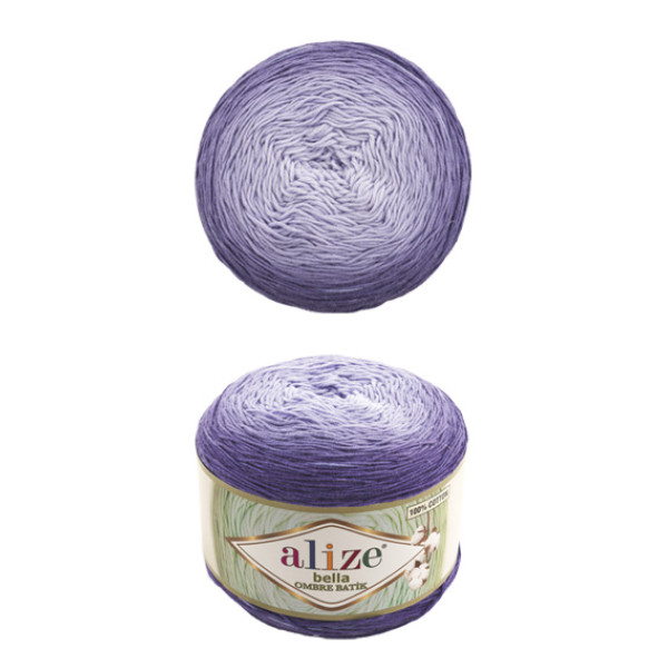 Белла омбре батік 7406 фіолетовий Alize (Ализе)