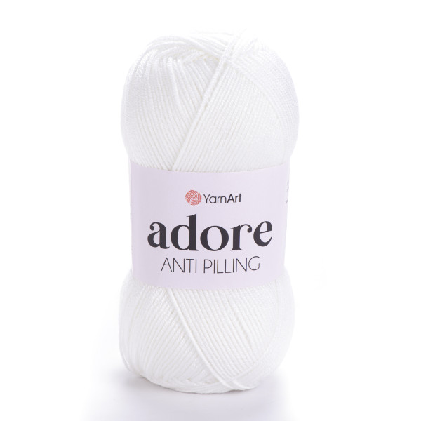 Адоре  330 білий YarnArt (ЯрнАрт)