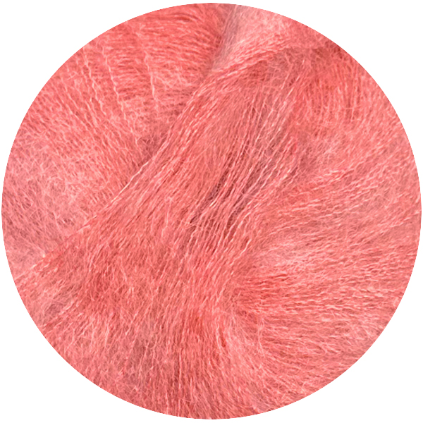 Мохер Супер роял Ярна 6113 трояндовий сорбет Ярна 