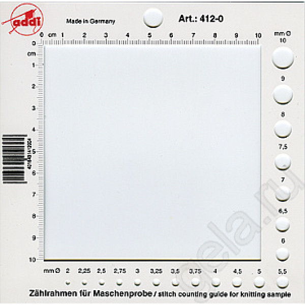 Рахункова рамка для спиць Addi 412-0 рамка Addi