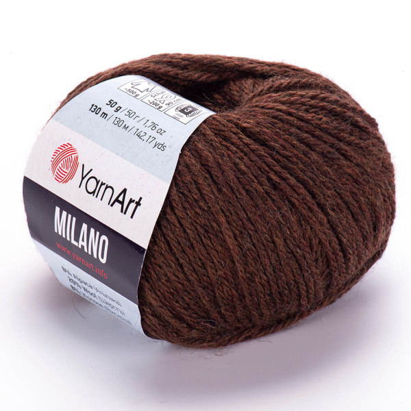 Мілано 871 шоколад YarnArt (ЯрнАрт)