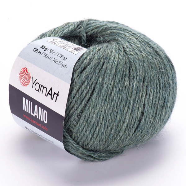Мілано 875 серо-голуб YarnArt (ЯрнАрт)