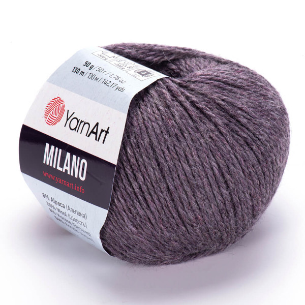 Мілано 869 фіолетовий YarnArt (ЯрнАрт)