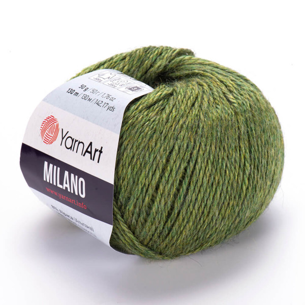 Мілано 865 хакі YarnArt (ЯрнАрт)