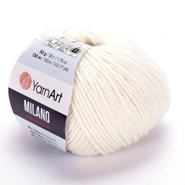 Мілано 852 крем YarnArt (ЯрнАрт)