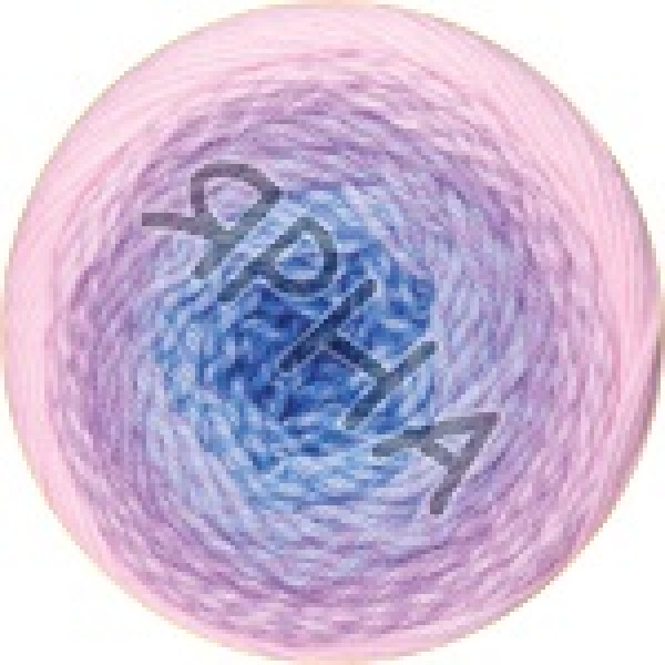 Фловерс мерино 551 розов-голубой YarnArt (РАМ)