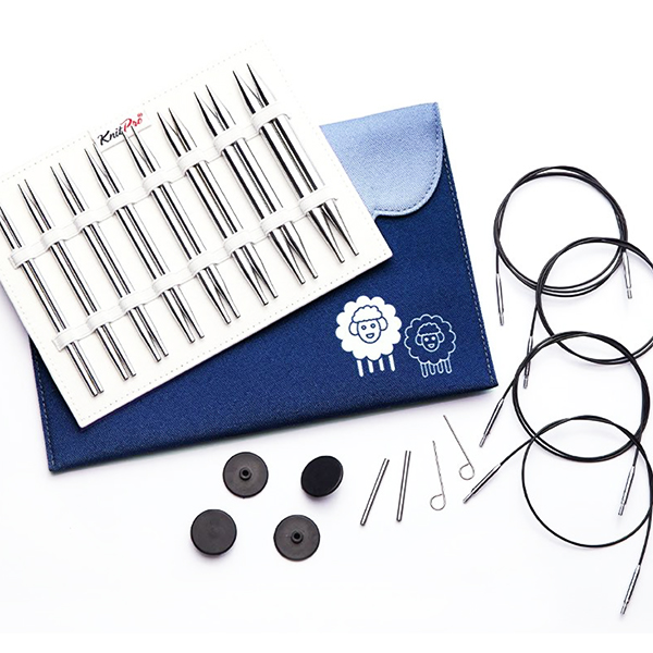 Набір знімних спиць Delux Nova Metal 10616 KnitPro