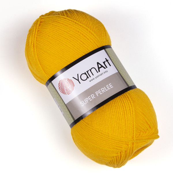 Супер перле 32 жовтий YarnArt (ЯрнАрт)