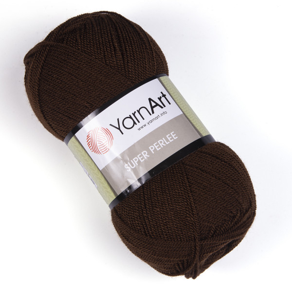 Супер перле 05 шоколад YarnArt (ЯрнАрт)