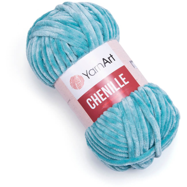 Шеніл/Chenille 570 бірюза YarnArt (ЯрнАрт)