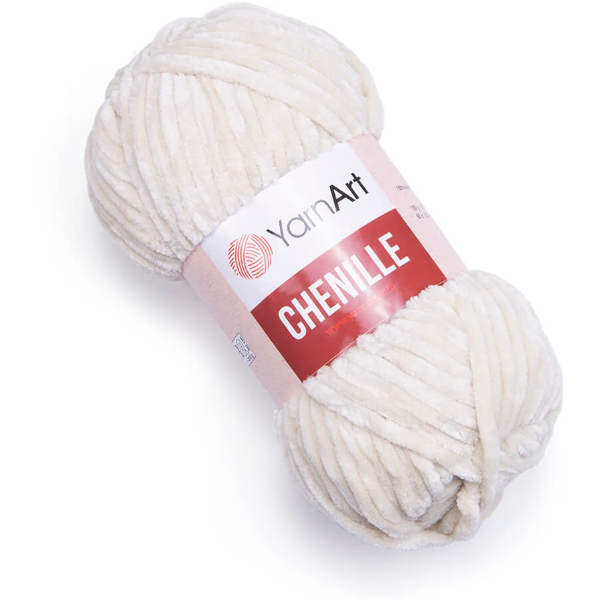 Шеніл/Chenille 545 молоко YarnArt (ЯрнАрт)