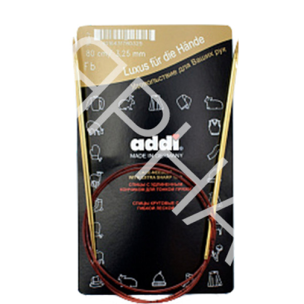 Спиці кругові Addi 755-7 5.0 мм 80 см з ...