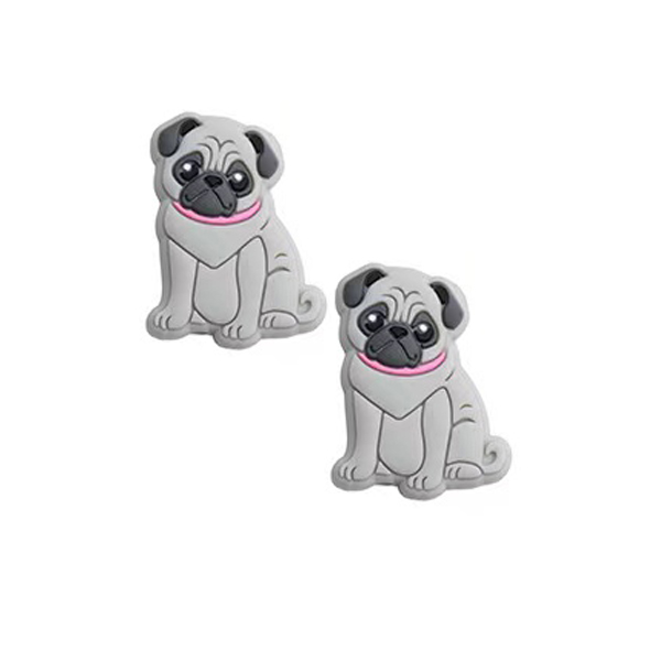 Наконечник для спиць собака мопс сірий Китай Китай