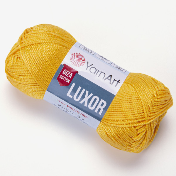 Бавовна Луксор 1204 жовток YarnArt (ЯрнАрт)