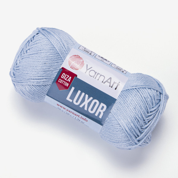 Бавовна Луксор 1209 блакитний YarnArt (ЯрнАрт)