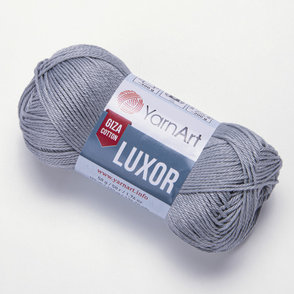 Бавовна Луксор 1217 сірий YarnArt (ЯрнАрт)