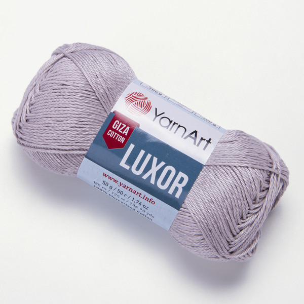 Бавовна Луксор 1219 ніжна фіалка YarnArt (ЯрнАрт)