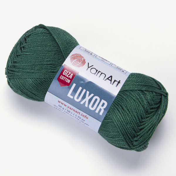 Бавовна Луксор 1235 смарагд YarnArt (ЯрнАрт)