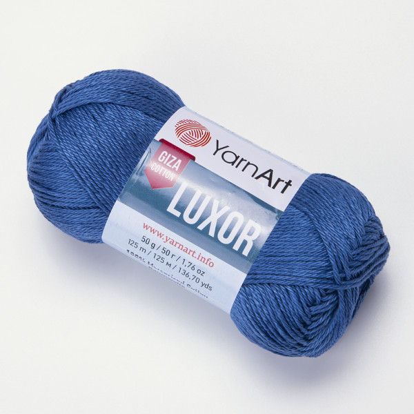 Бавовна Луксор 1242 джинс YarnArt (ЯрнАрт)
