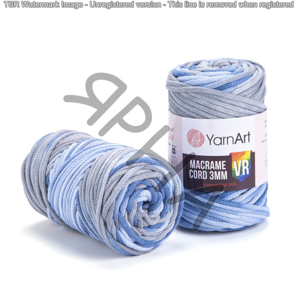 Макраме корд 3 мм VR 916 YarnArt (ЯрнАрт)