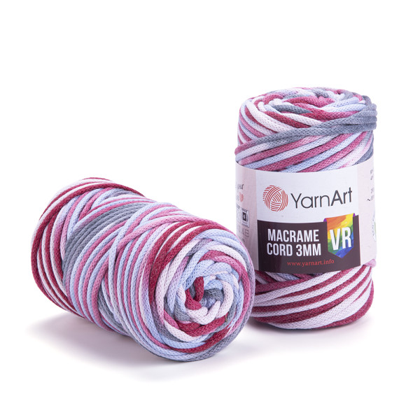 Макраме корд 3 мм VR 917 YarnArt (ЯрнАрт)