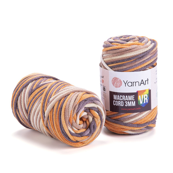 Макраме корд 3 мм VR 927 YarnArt (ЯрнАрт)