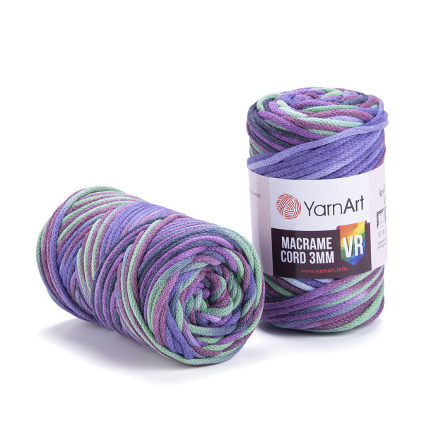 Макраме корд 3 мм VR 926 YarnArt (ЯрнАрт)
