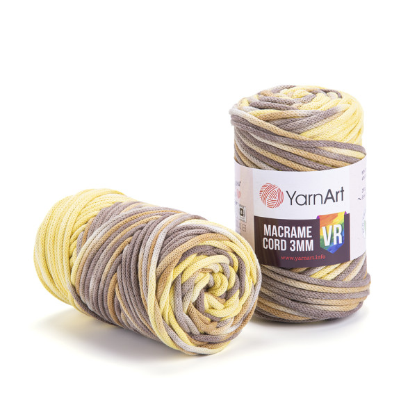Макраме корд 3 мм VR 914 YarnArt (ЯрнАрт)
