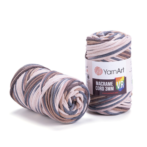 Макраме корд 3 мм VR 928 YarnArt (ЯрнАрт)