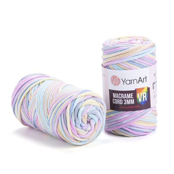 Макраме корд 3 мм VR 929 YarnArt (ЯрнАрт)