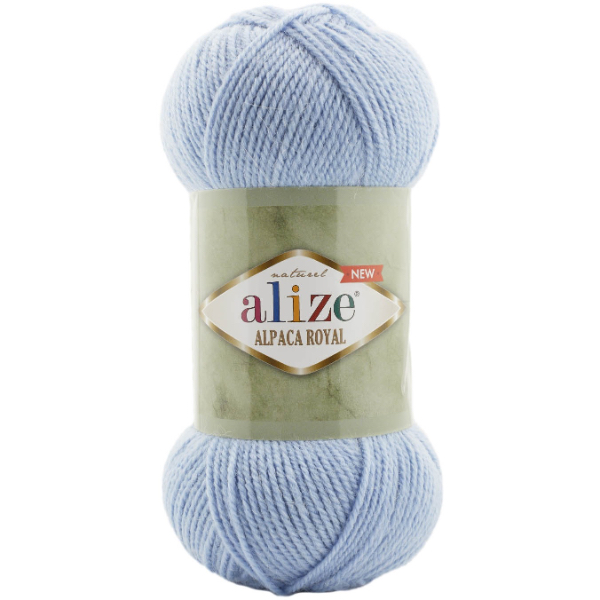 Альпака роял нью 356 блакитний місяць Alize (Алізе)