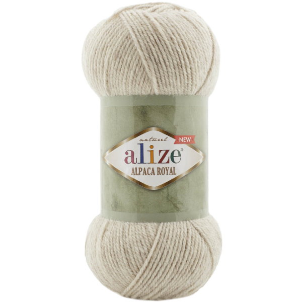 Альпака роял нью 152 беж меланж Alize (Алізе)