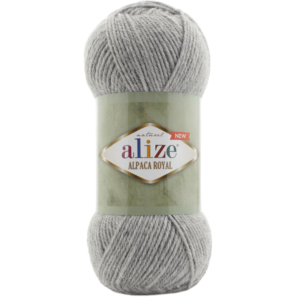 Альпака роял нью 21 св сірий Alize (Алізе)