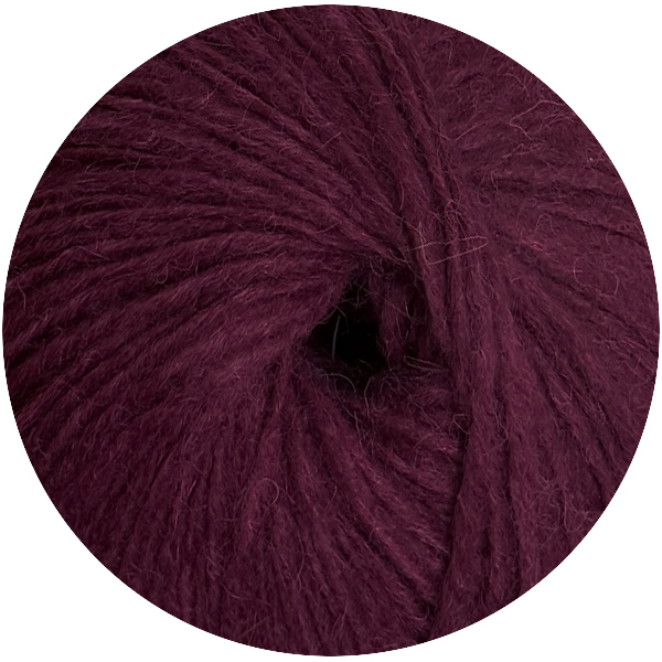 Альпака реале 6734 смородиновий смузі Ярна 