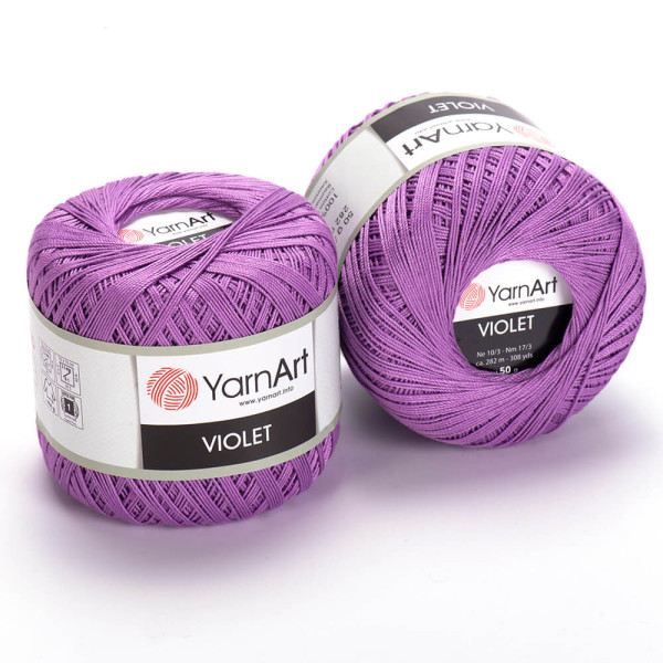 Виолета 6309 фиолет YarnArt (РАМ)