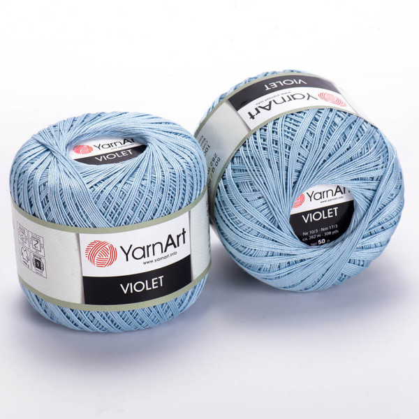 Віолета 4917 блакитний YarnArt (ЯрнАрт)