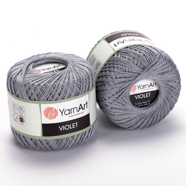 Віолета 5326 сірий YarnArt (ЯрнАрт)